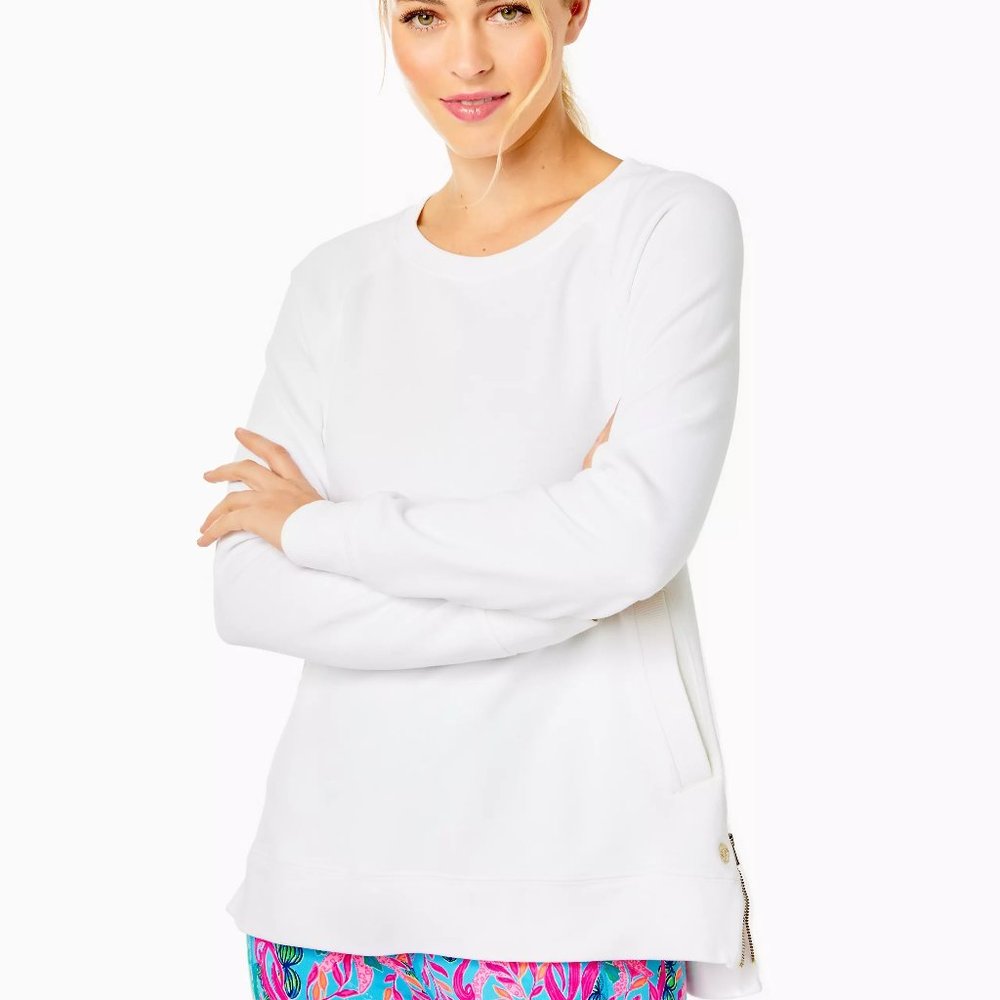 Lilly Pulitzer Luxletic Beach Comber pullover tunic top - Size M